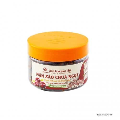 Ô Mai Mận Xào Chua Ngọt Hồng Lam Các Vị 200gr Ô Mai Mận Xào Chua Ngọt Hồng Lam Các Vị 200gr